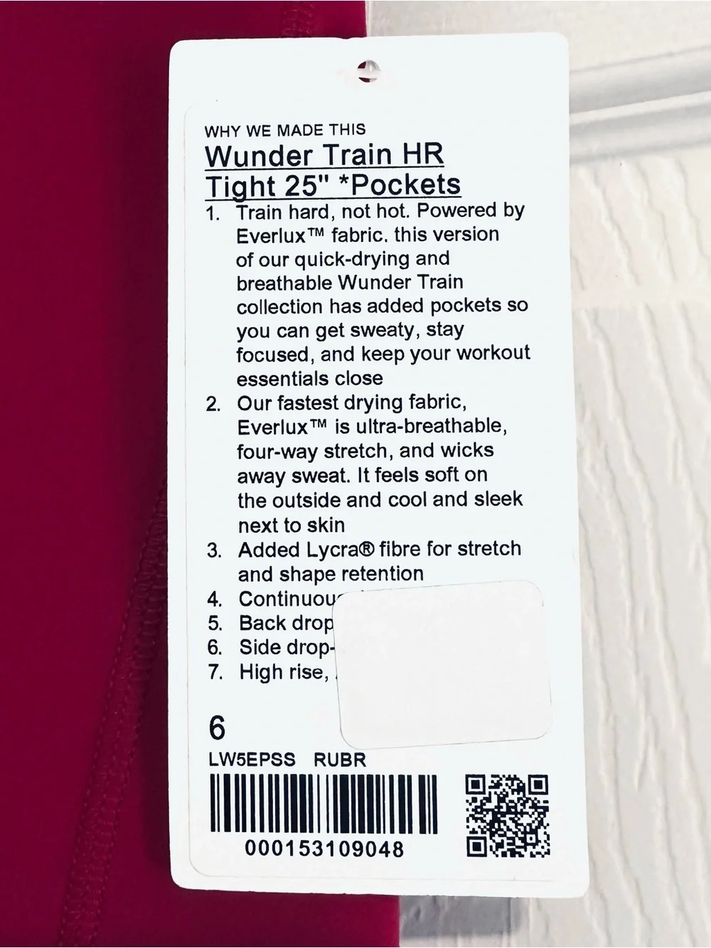 lululemon athletica new tags
